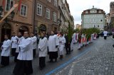 Svatojánské procesí na Karlův most